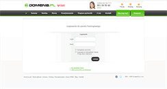Desktop Screenshot of hosting.domena.pl