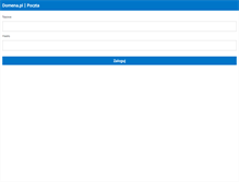 Tablet Screenshot of poczta.domena.pl